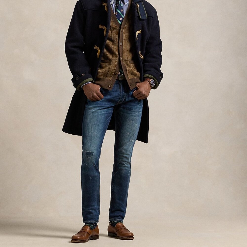 Polo Ralph Lauren Sullivan Slim Stretch Distressed Jeans